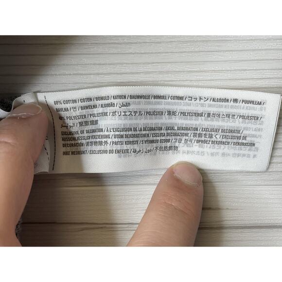 Abercrombie & Fitch Sweater Womens Small Gray Waffle Knit Thermal Long Sleeve - Picture 7 of 9